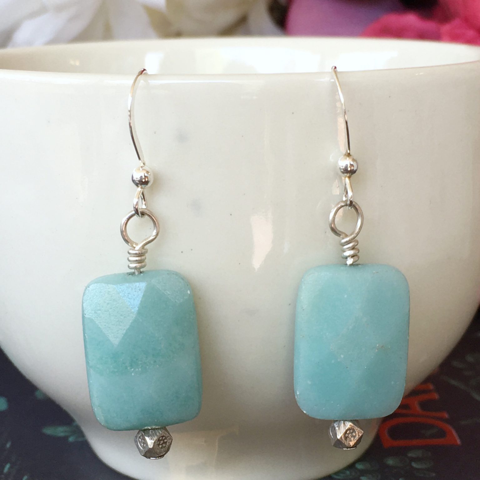 Amazonite earrings