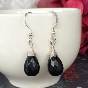 Onyx Drop Earrings